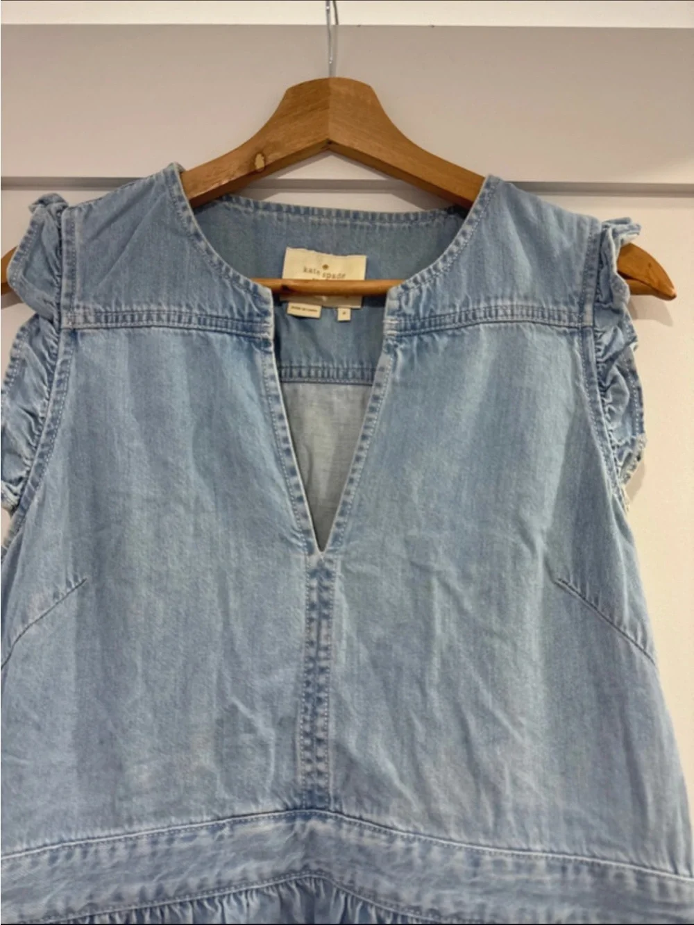 kate spade sleeveless denim